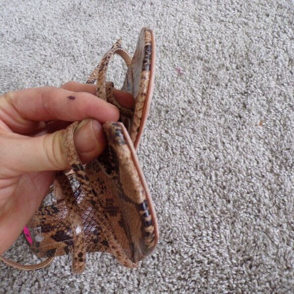 schutz ameena snakeskin heels 7 - Picture 12 of 12
